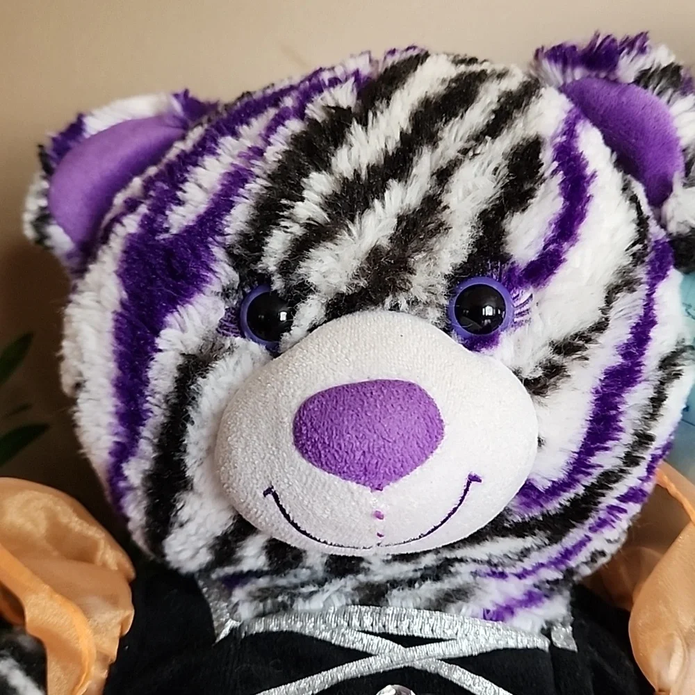 Build-A-Bear Wild About Stripes Zebra Plush - Picture 7 of 10